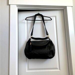 Onna Ehrlich Rachel gray leather hobo handbag NWOT